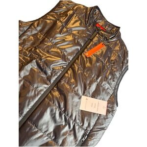 Redvanly Bolton Puffer Zip Vest Malibu Black  Golf Lightweight Men's Medium NEW